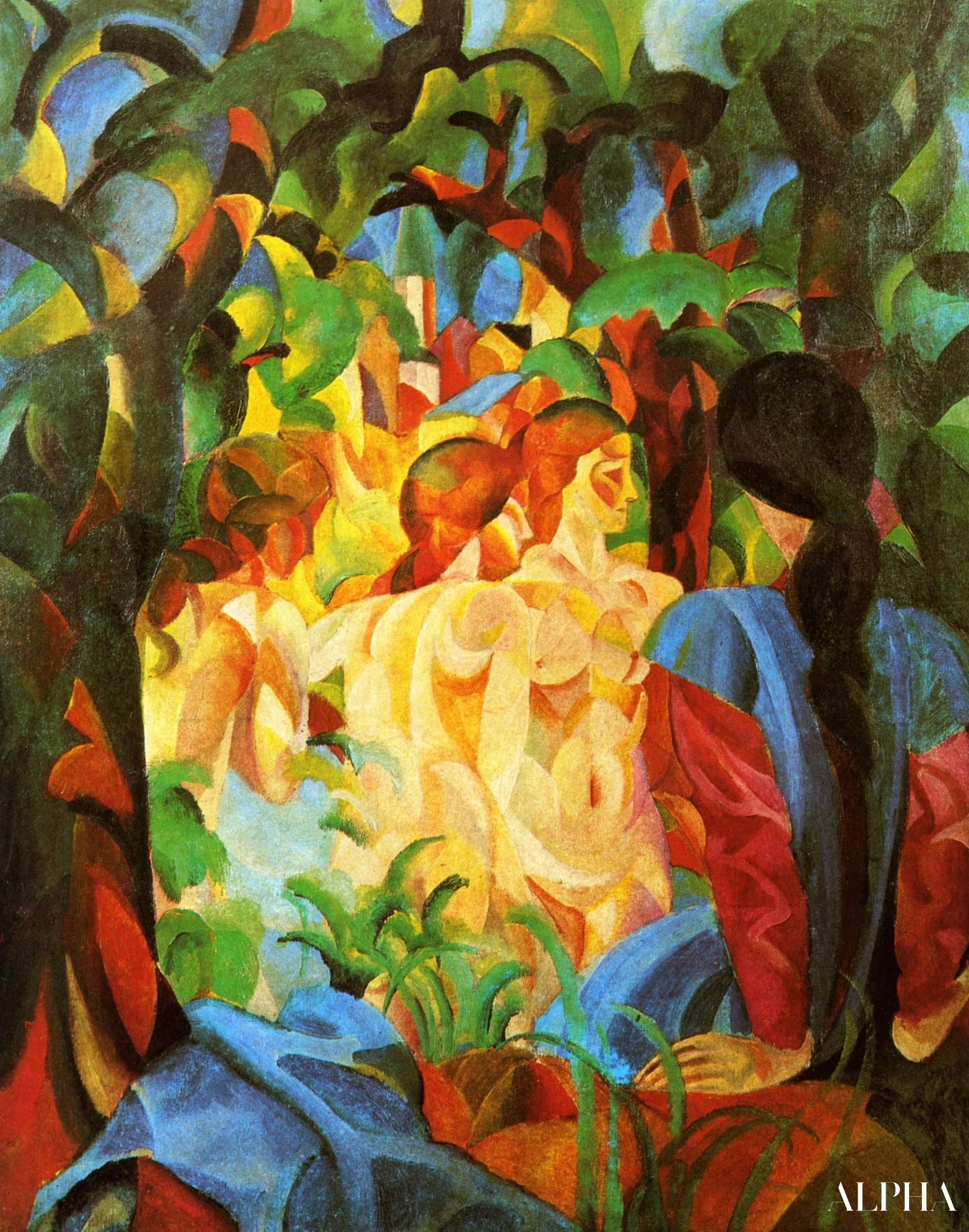 100 ภาพวาดชื่อดังของ August Macke