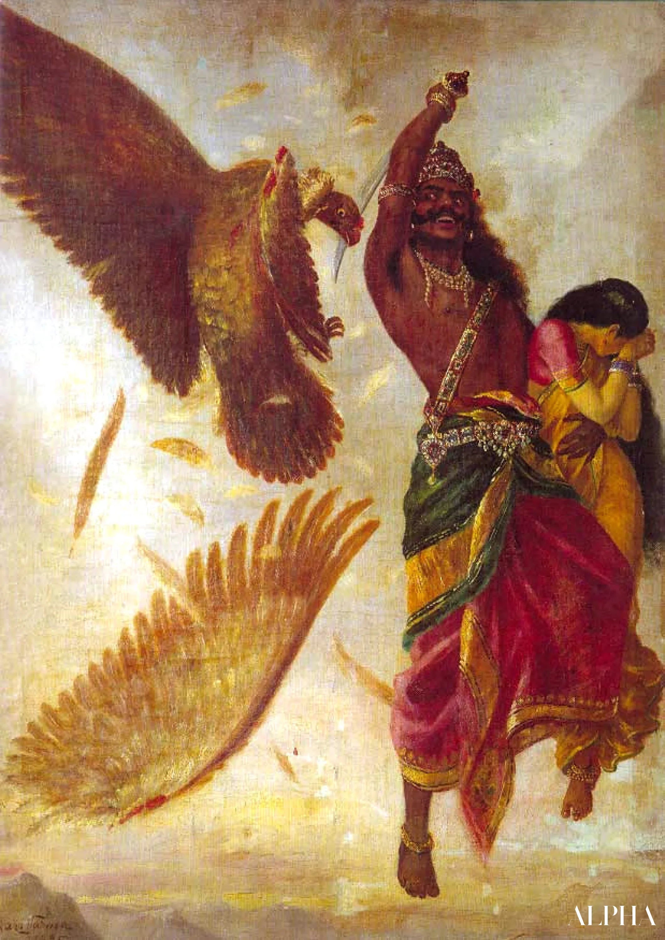 20 ภาพวาดชื่อดังของ Raja Ravi Varma