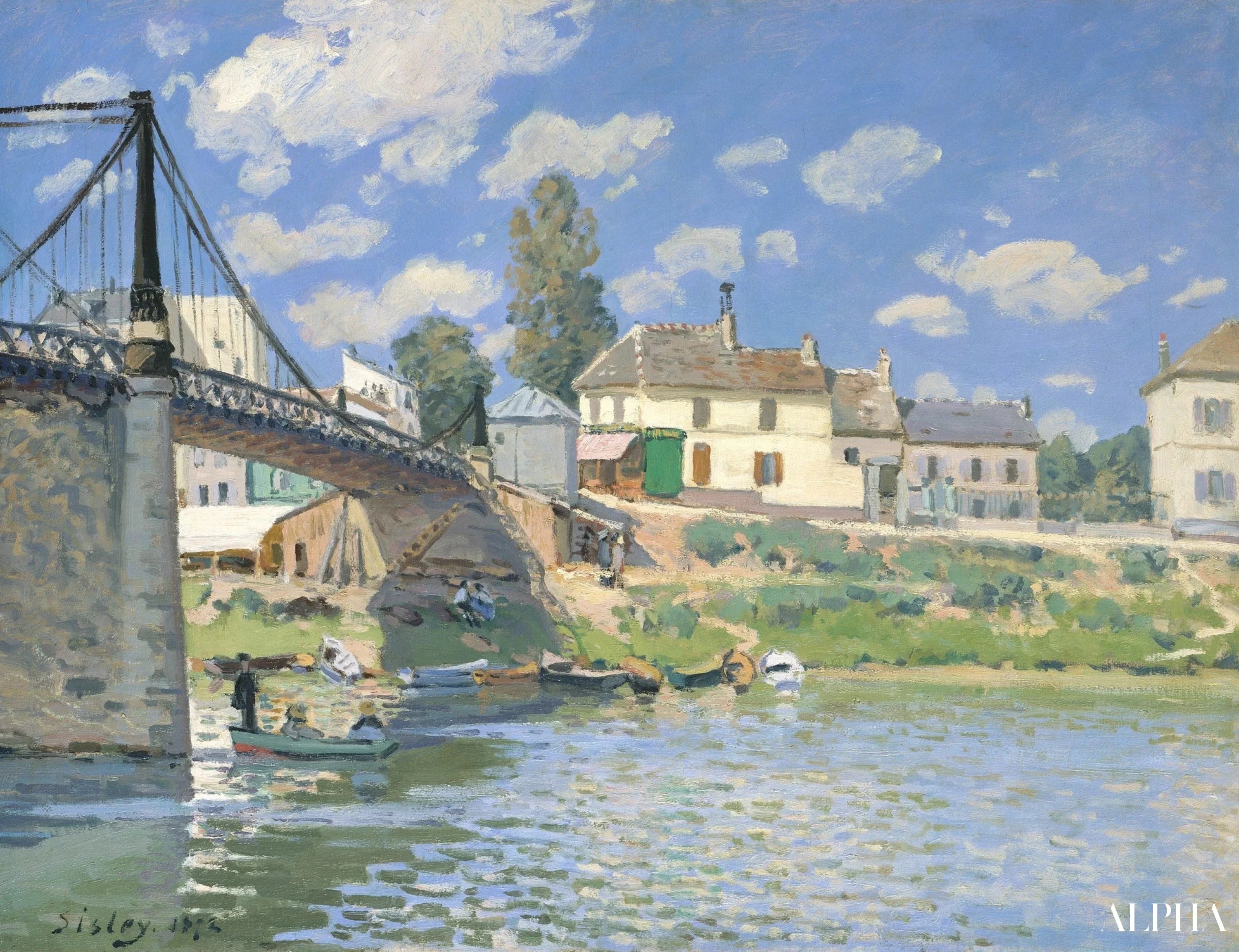 20 ภาพวาดชื่อดังของ Alfred Sisley