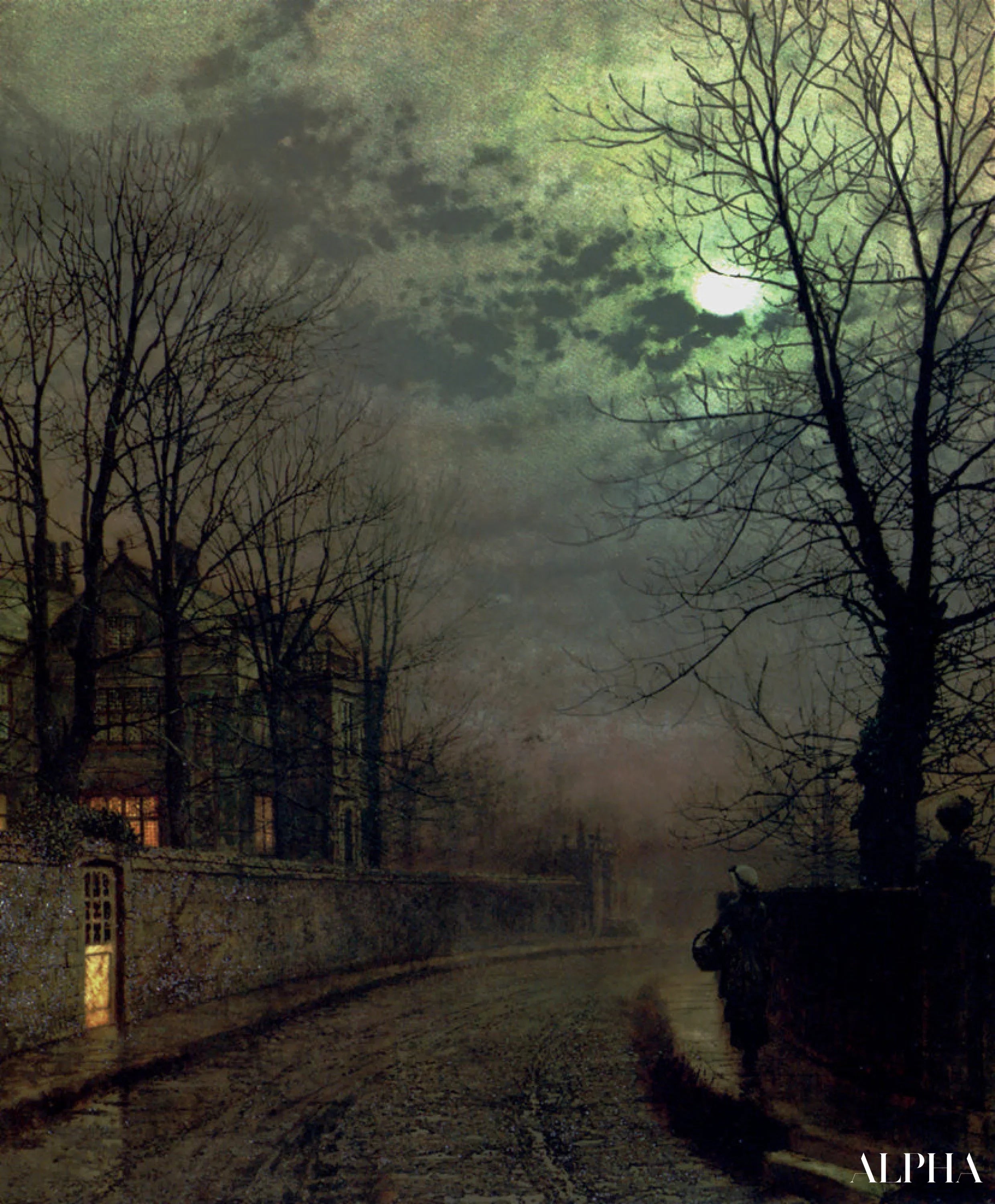20 ภาพวาดชื่อดังของ John Atkinson Grimshaw