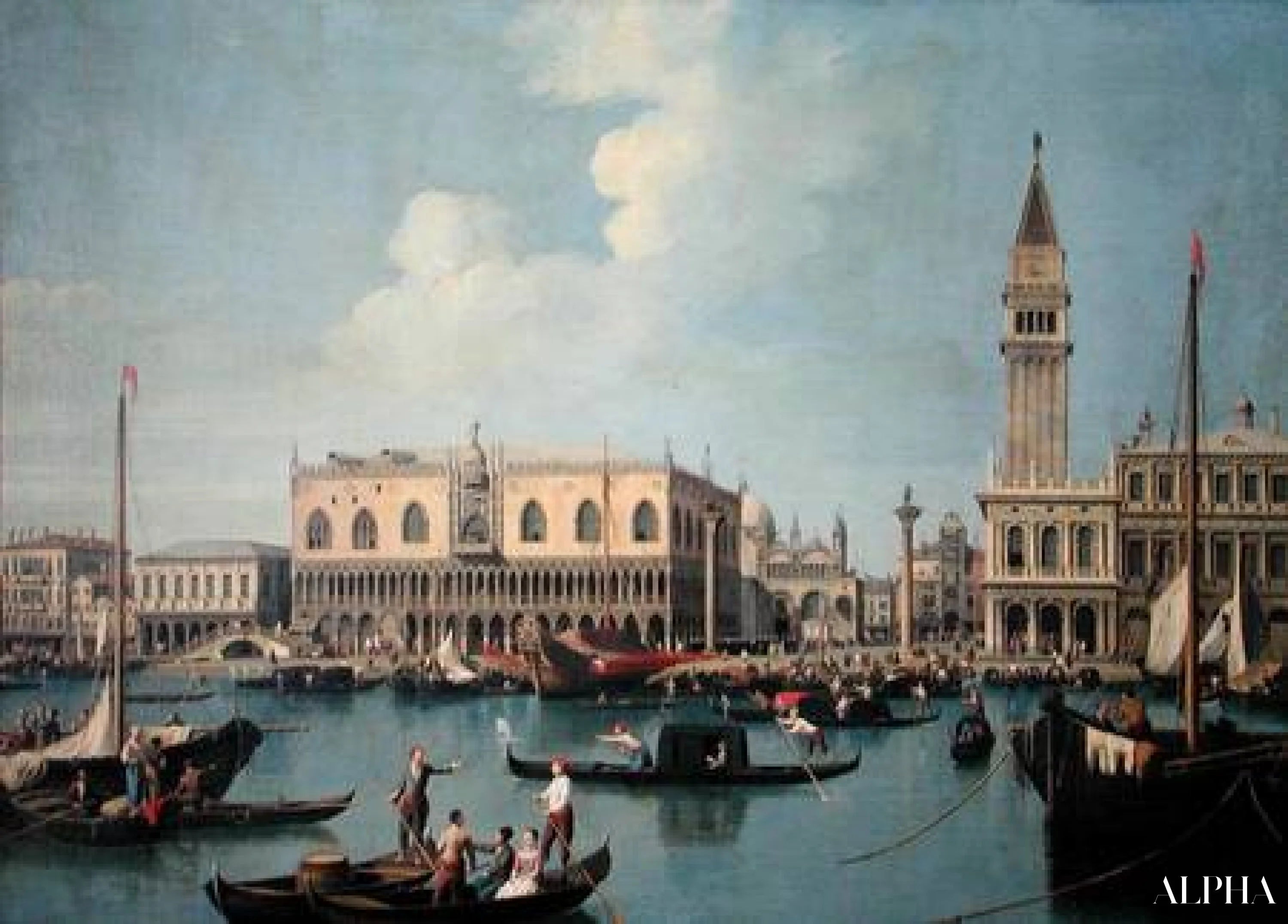 200 ภาพวาดชื่อดังของ Giovanni Antonio Canal (Canaletto)