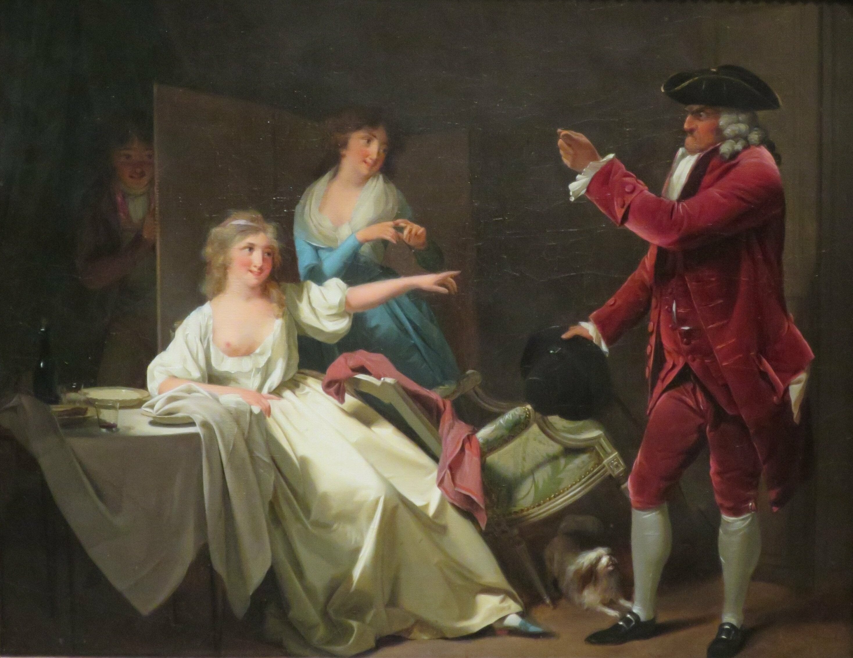 "Oh, quel fou !" - Louis-Léopold Boilly