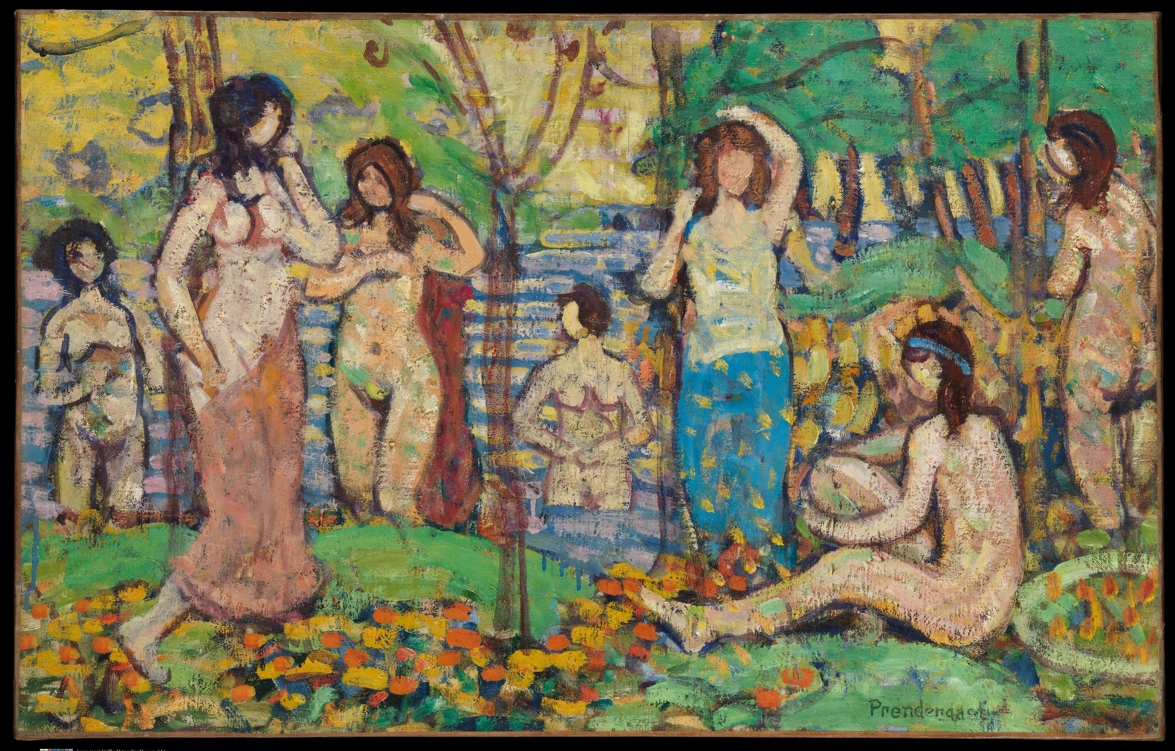 Plage n°3 - Maurice Prendergast