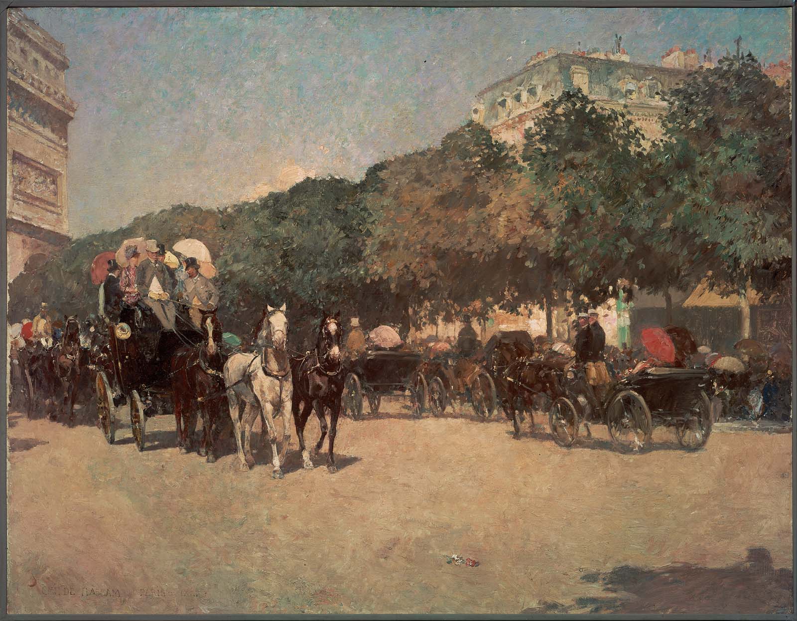 Jour du Grand Prix - Childe Hassam