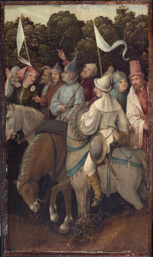 การมาถึงของนักมายากล - Hieronymus Bosch