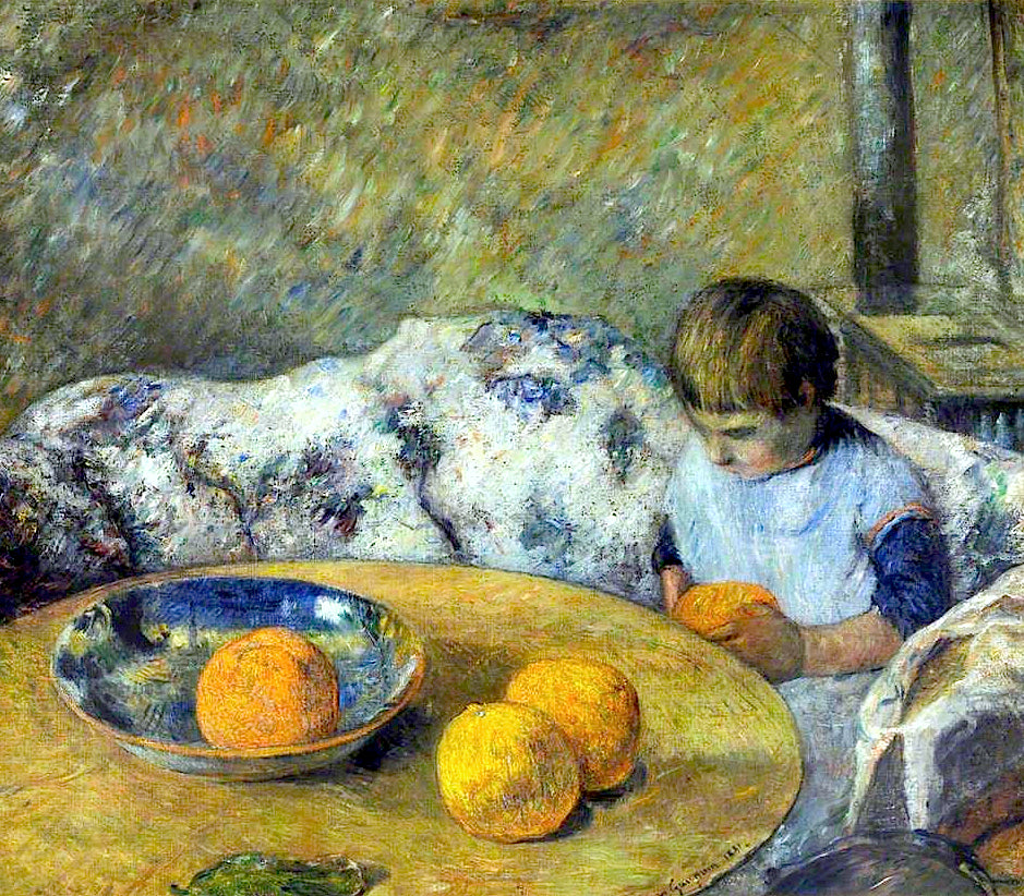 ภายในกับ Aline Gauguin - Paul Gauguin