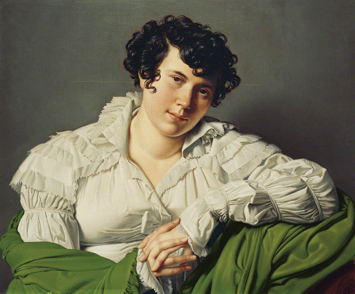ภาพเหมือนที่เรียกว่าของนาง Madame de Staël - Jean-Auguste-Dominique Ingres