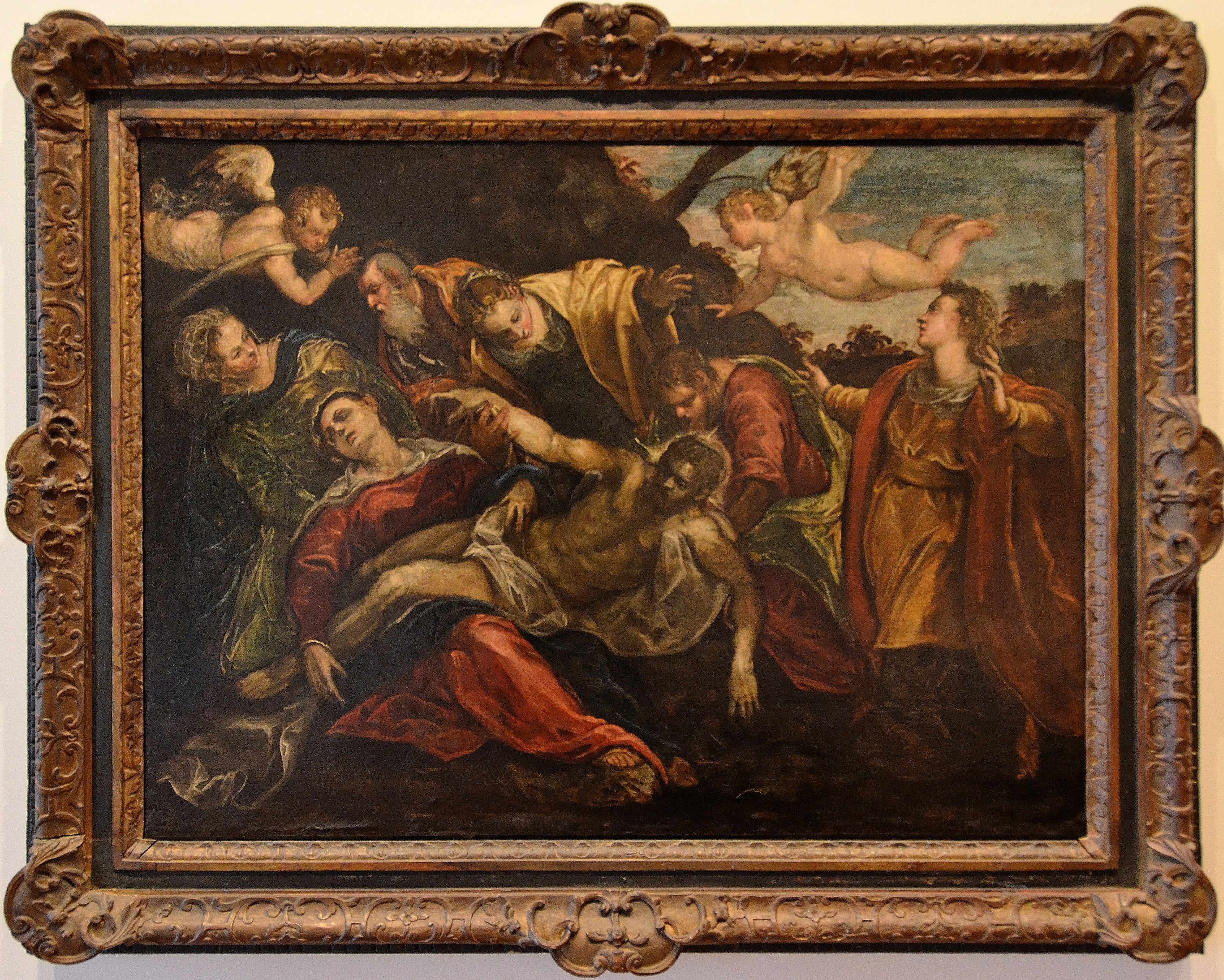 La Déploration du Christ - Jacopo Tintoretto