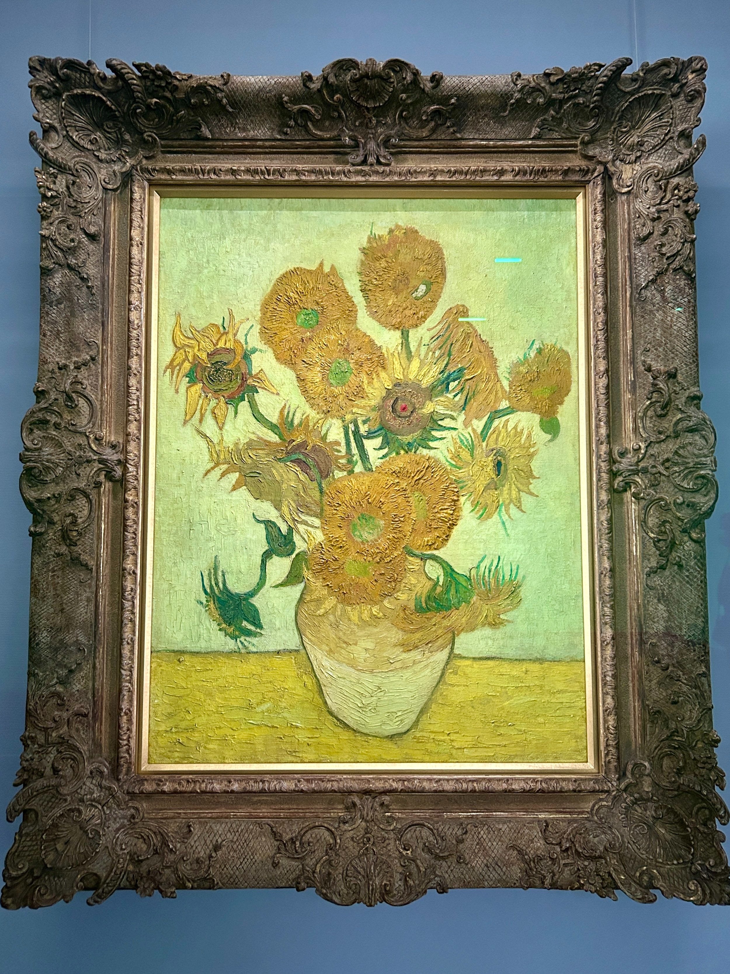 ภาพนิ่ง: แจกันพร้อมดอกทานตะวันสิบห้า - Vincent van Gogh