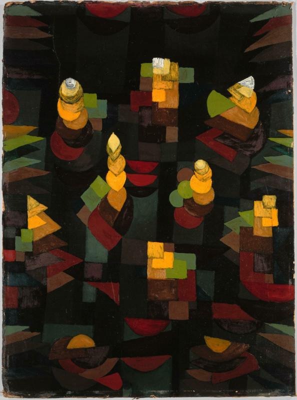 การเจริญเติบโตของพืช (Croissance) - Paul Klee