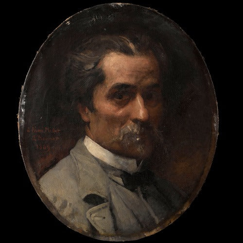 Portrait du sculpteur Aimé Millet - Léon Bonnat
