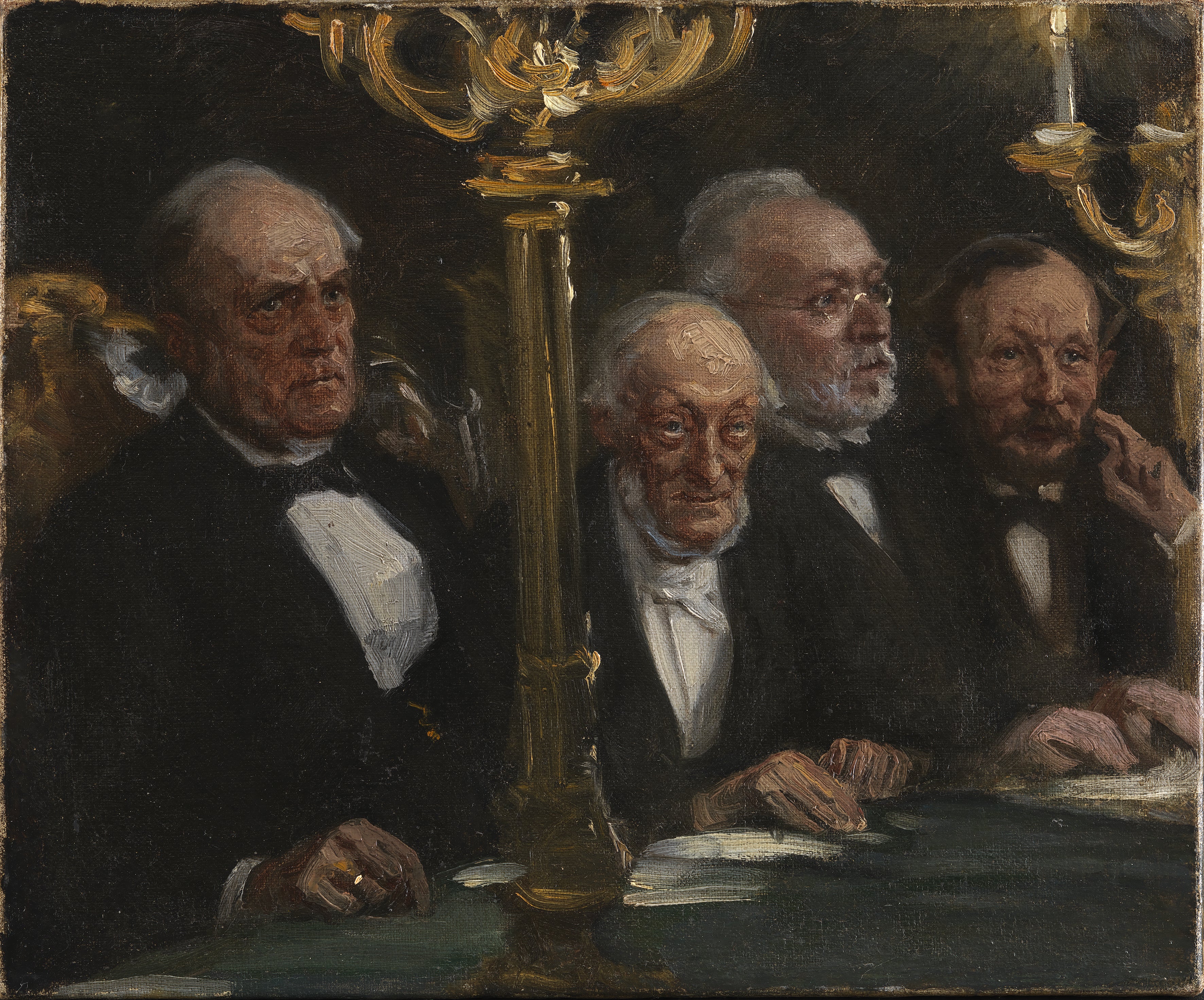กลุ่มภาพเหมือน - Peder Severin Krøyer