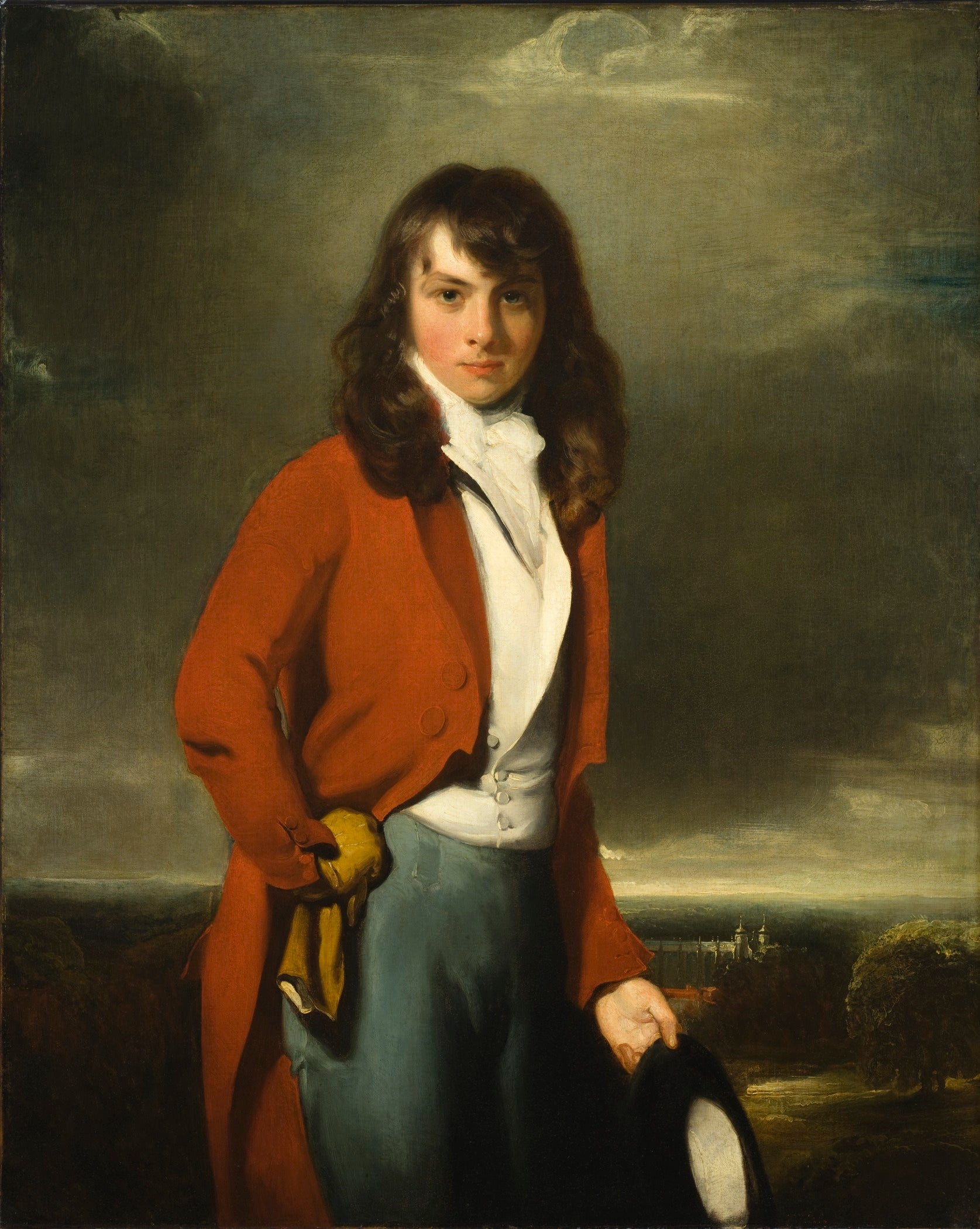 Portrait d'Arthur Atherley en étudiant à Eton - Thomas Lawrence