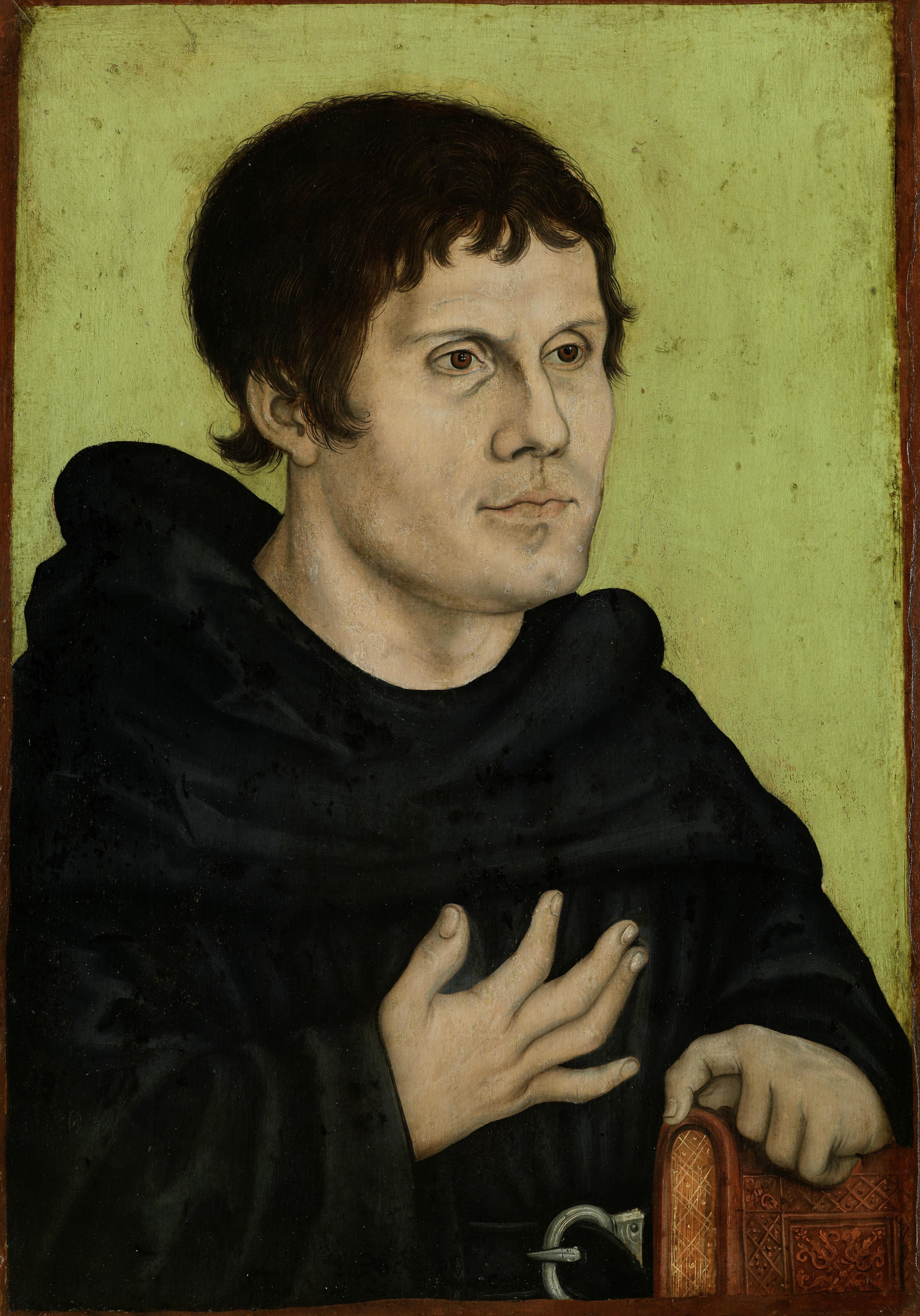 Martin Luther en moine augustin - Lucas Cranach the Elder