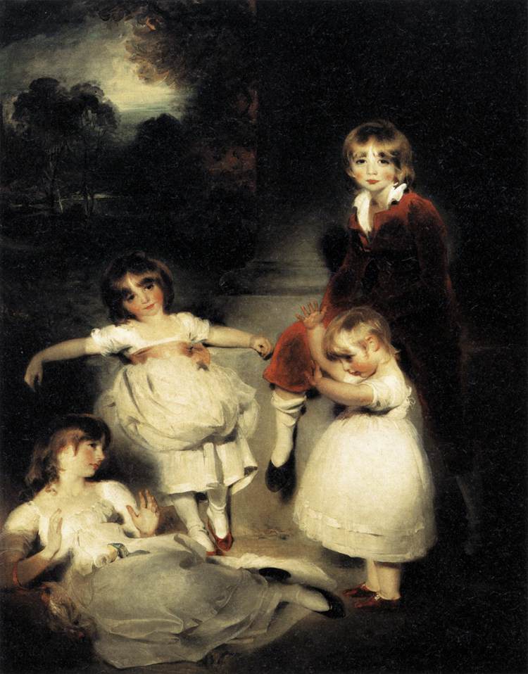 Les Enfants d'Ascoyghe Boucherett - Thomas Lawrence