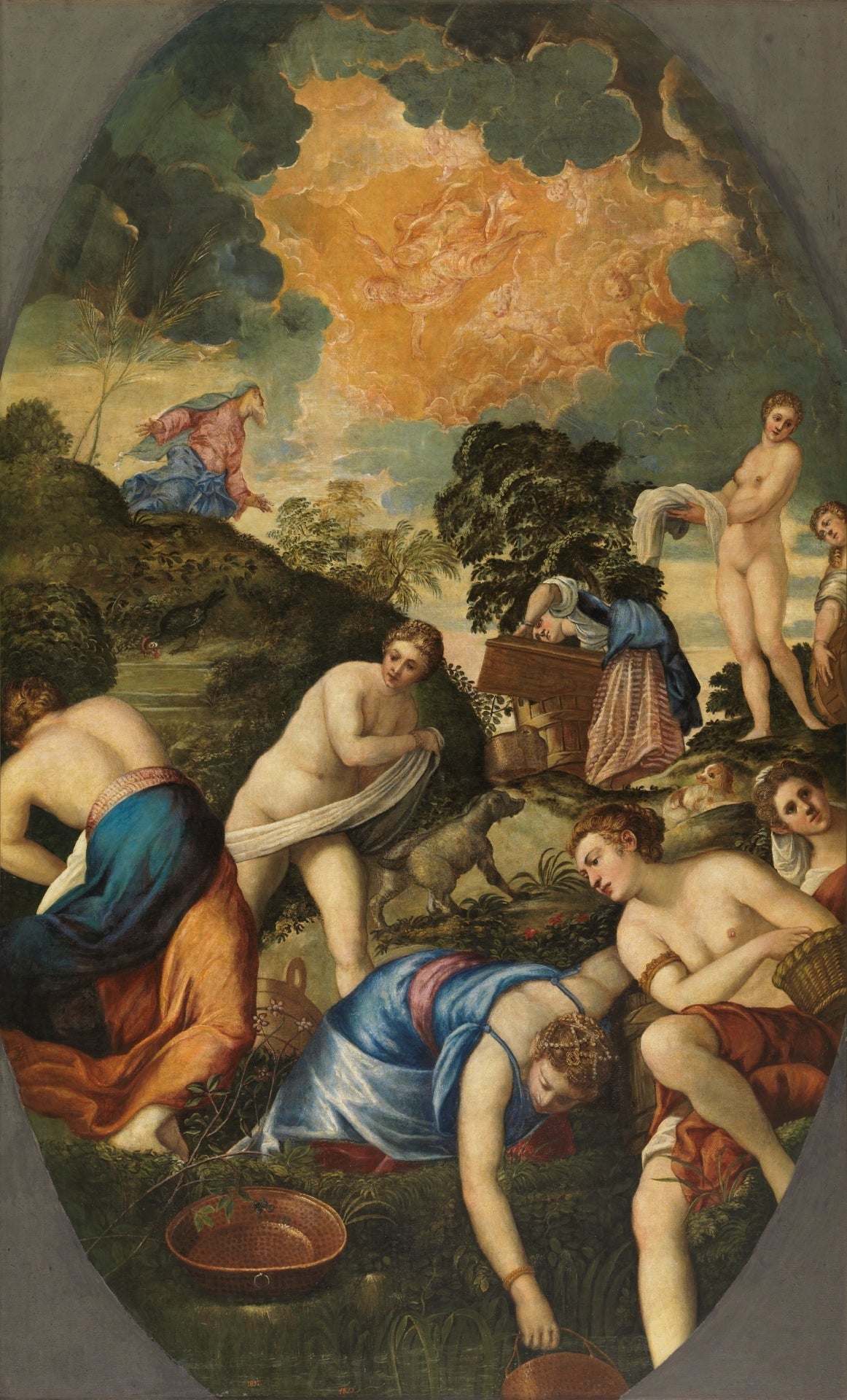 La purification des vierges madianites - Jacopo Tintoretto