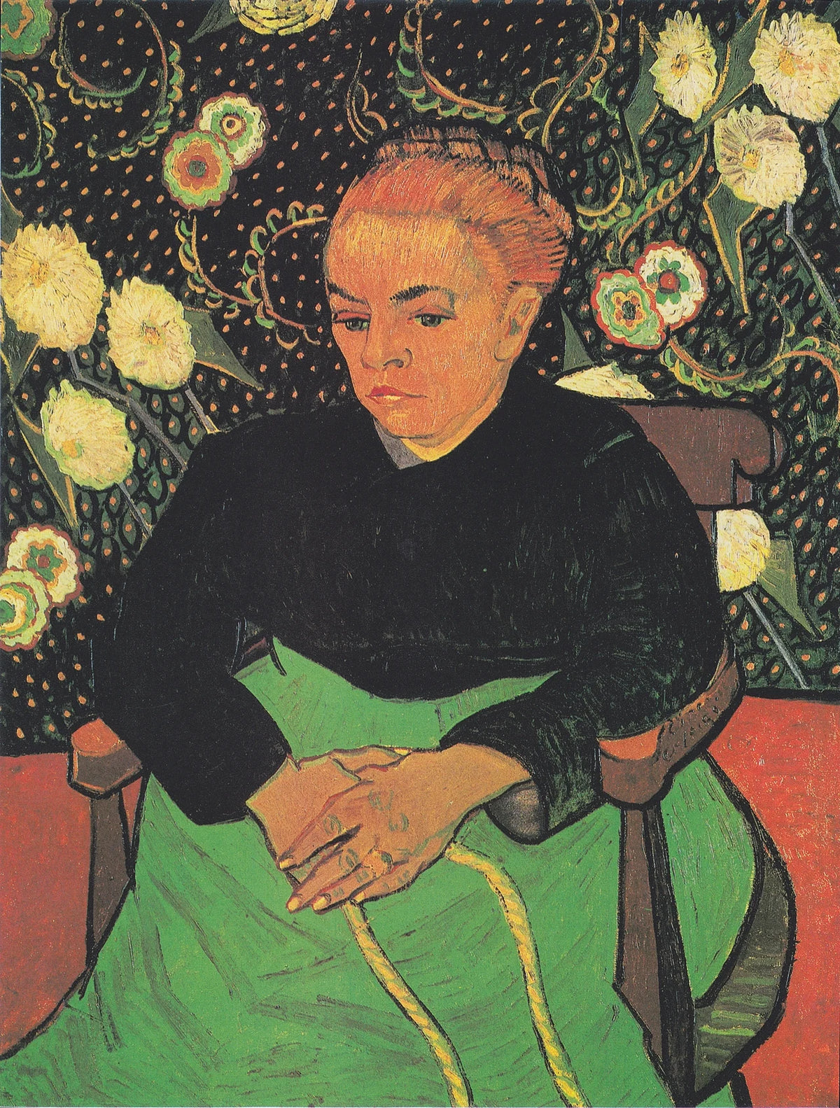 Van Gogh   La Berceuse (Augustine Roulin)