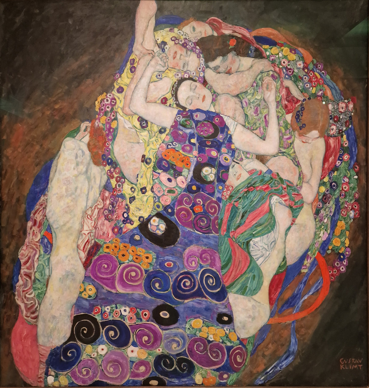 Gustav Klimt, La Vierge, 1913, National Gallery Prague