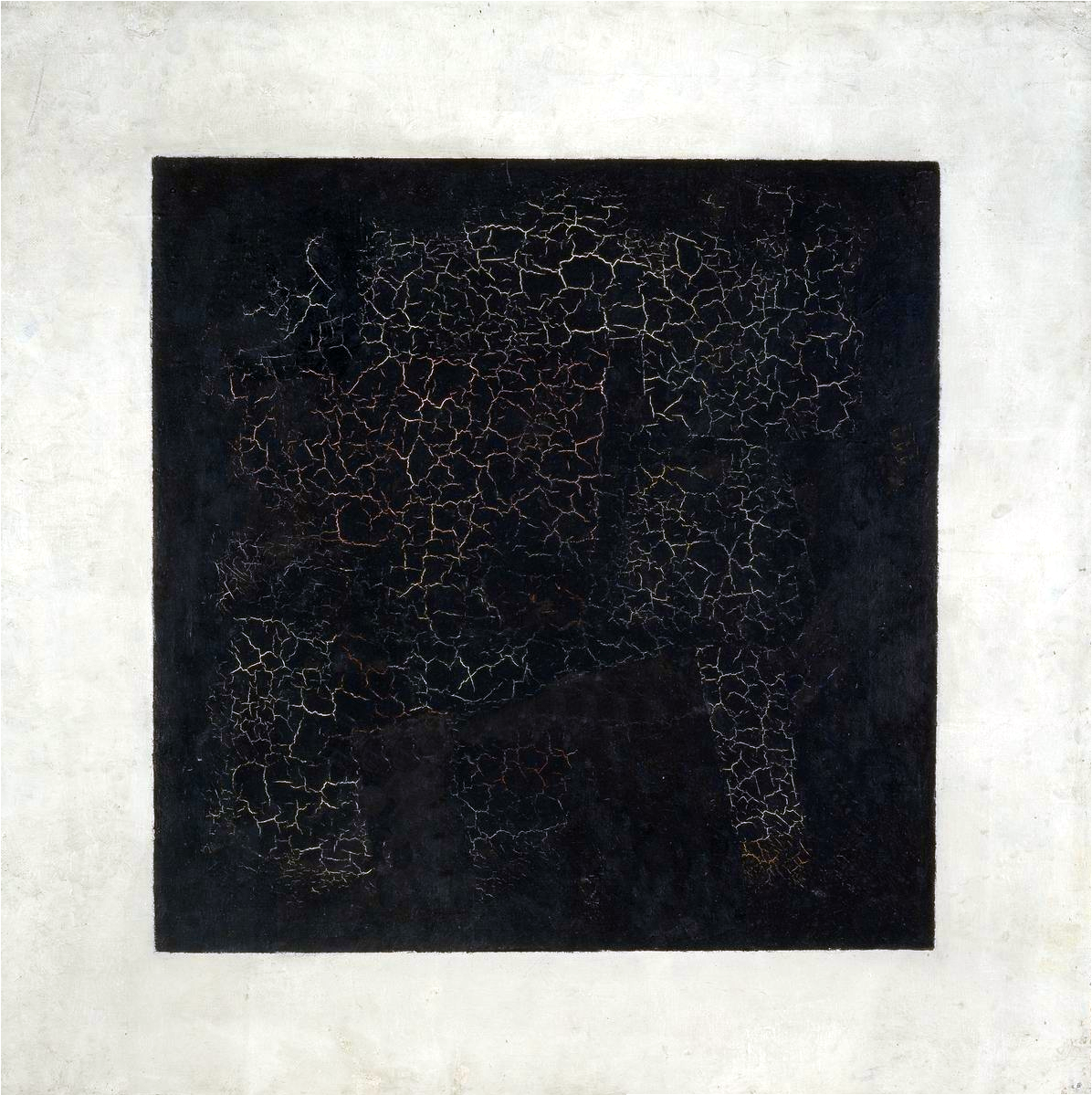 Carré noir, œuvre monochrome de Kasimir Malevitch