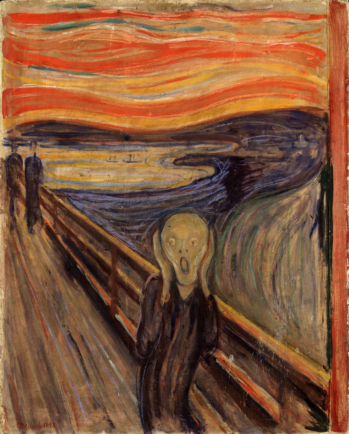 The Scream by Edvard Munch, 1893   Nasjonalgalleriet