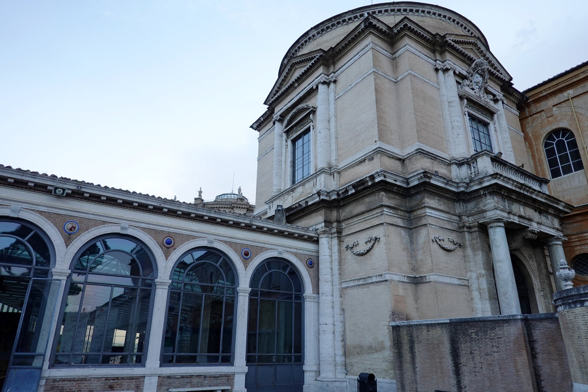 Léonard de Vinci à Rome et vue des Musées du Vatican
