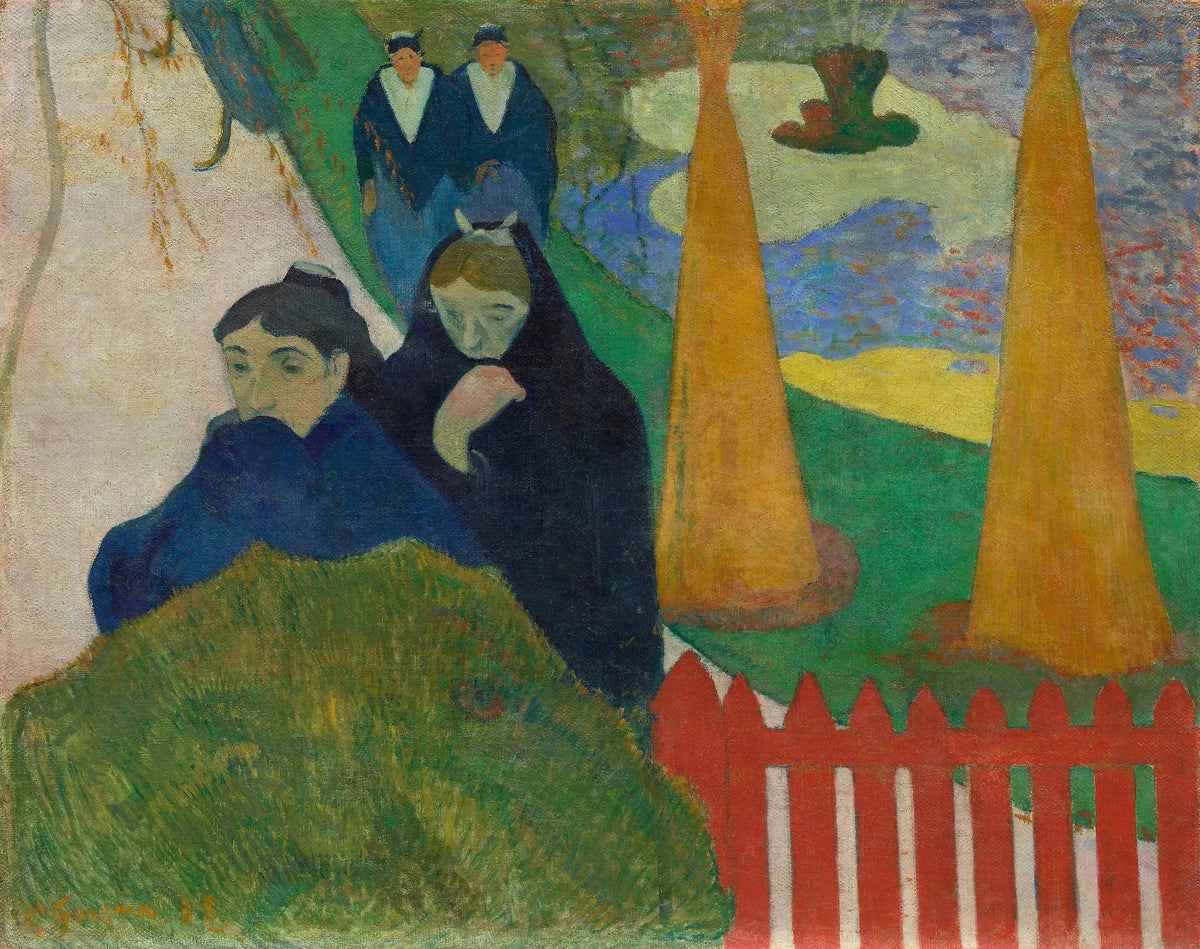 Arlésiennes Mistral peintes par Paul Gauguin pendant son séjour à Arles en 1888