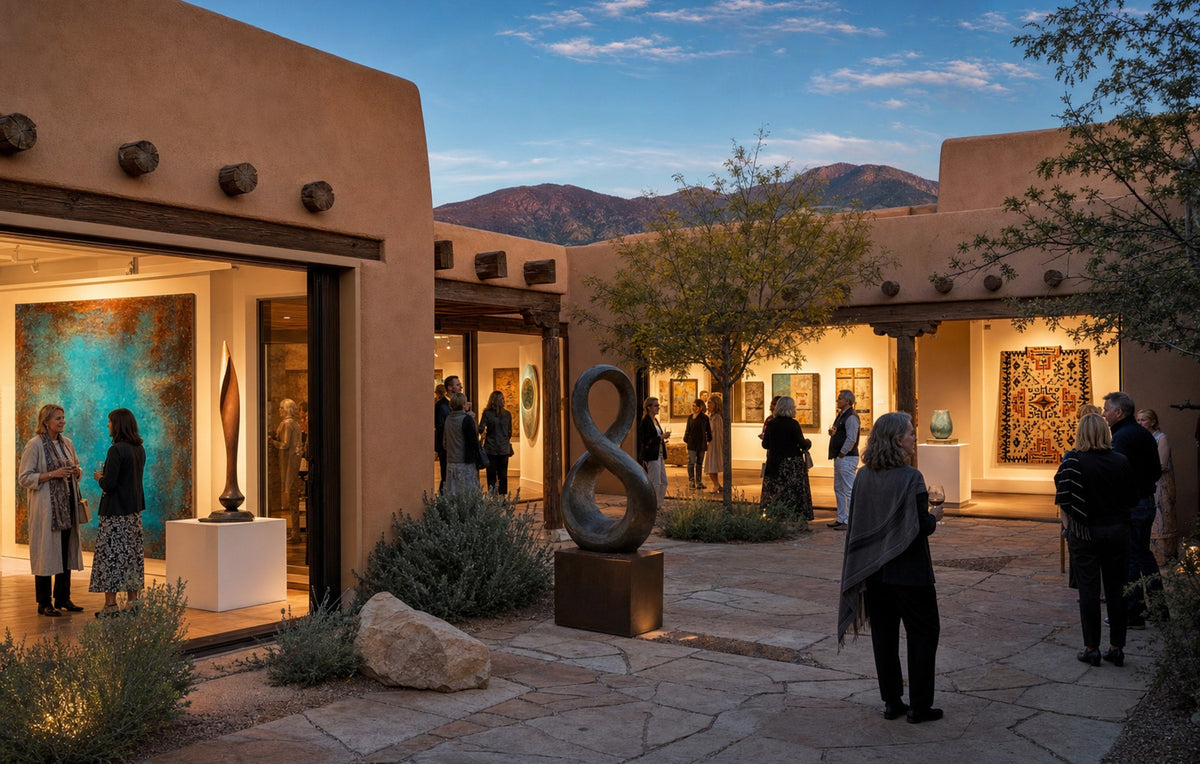 Galeries d’art à Santa Fe, Nouveau-Mexique