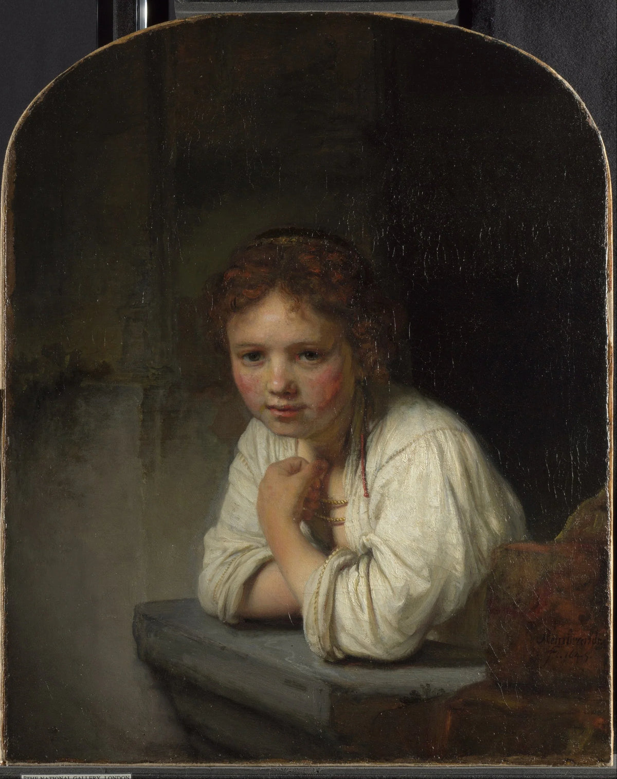 Rembrandt, Jeune fille à la fenêtre, 1645, Dulwich Picture Gallery
