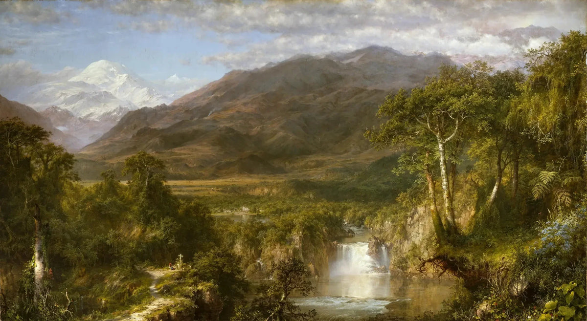 Le Cœur des Andes de Frederic Edwin Church, hero du Top 100 des montagnes