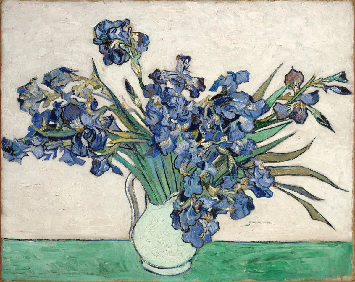 Les Iris de Vincent van Gogh, peints à Saint-Rémy en mai 1889