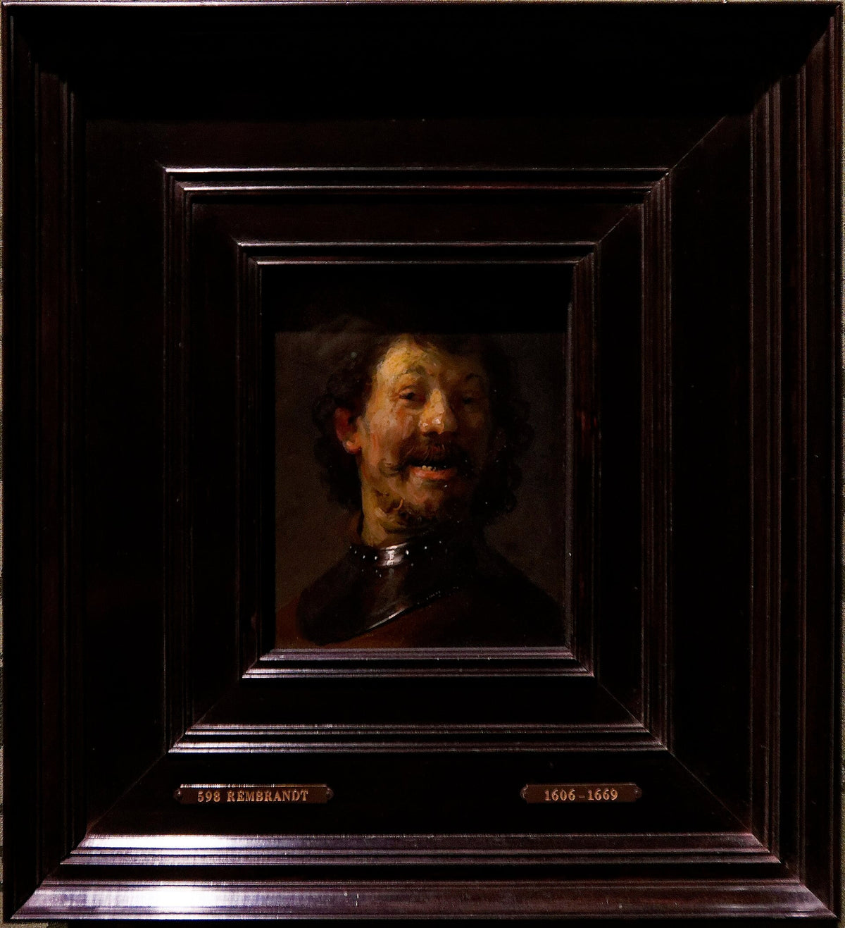 L’Homme qui rit, exemple majeur d’une tronie de Rembrandt