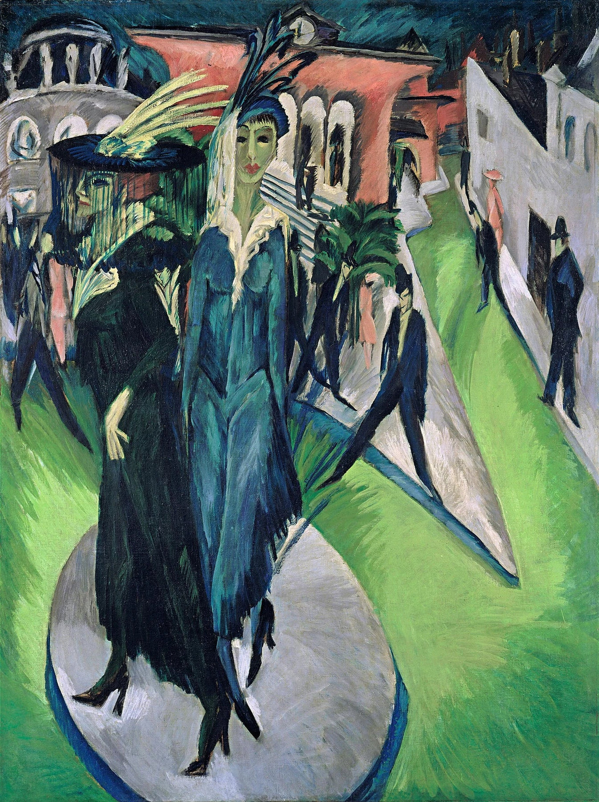 Potsdamer Platz, peinture d'Ernst Ludwig Kirchner