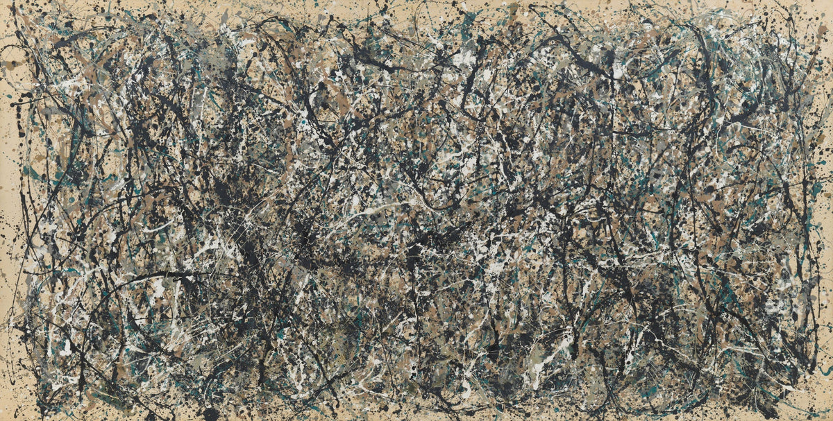 Un : Numéro 31, 1950 - Jackson Pollock image 1 copie de tableau peinte à la main