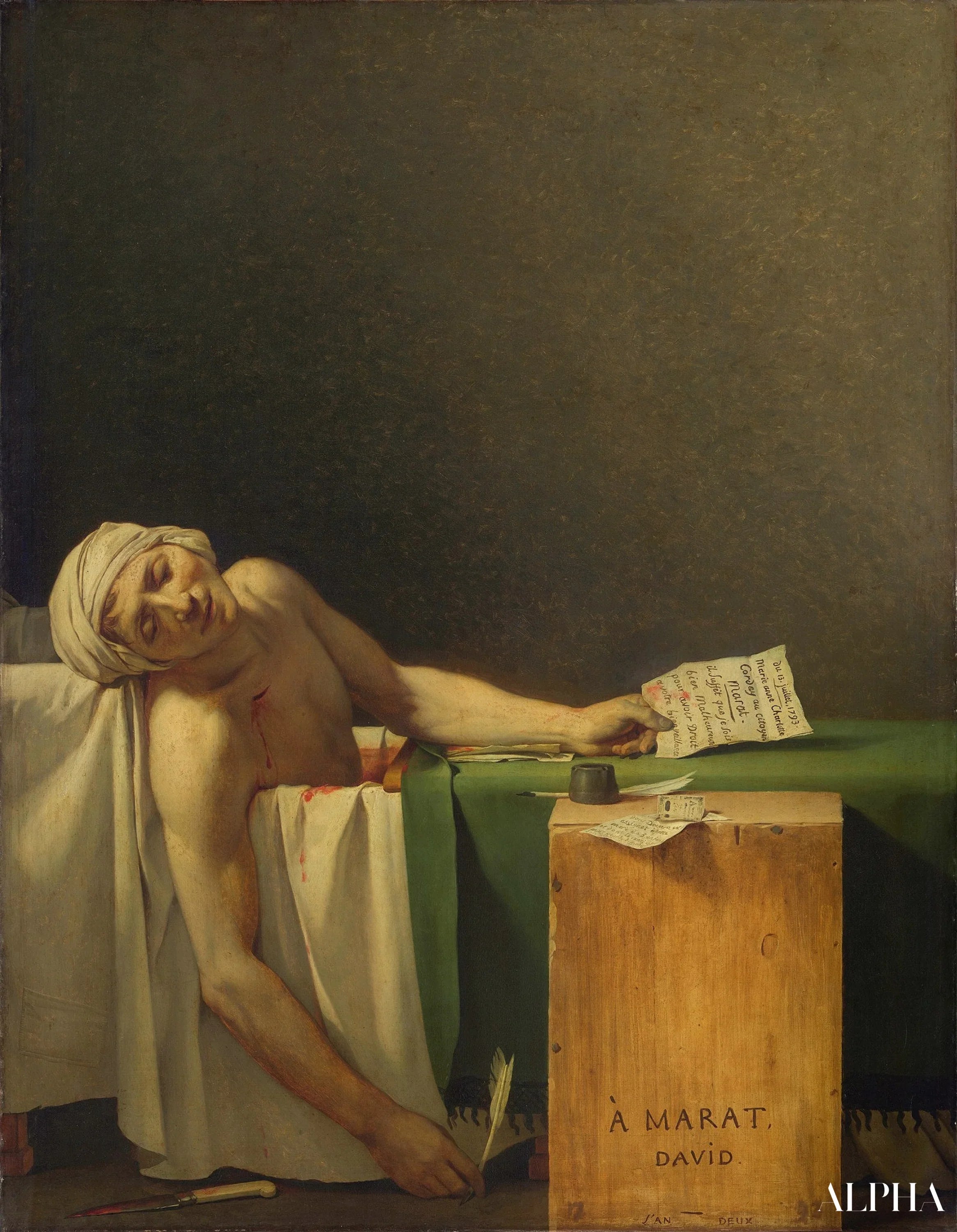 50 ภาพวาดชื่อดังของ Jacques-Louis David