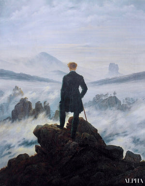 100 ภาพวาดชื่อดังของ Caspar David Friedrich