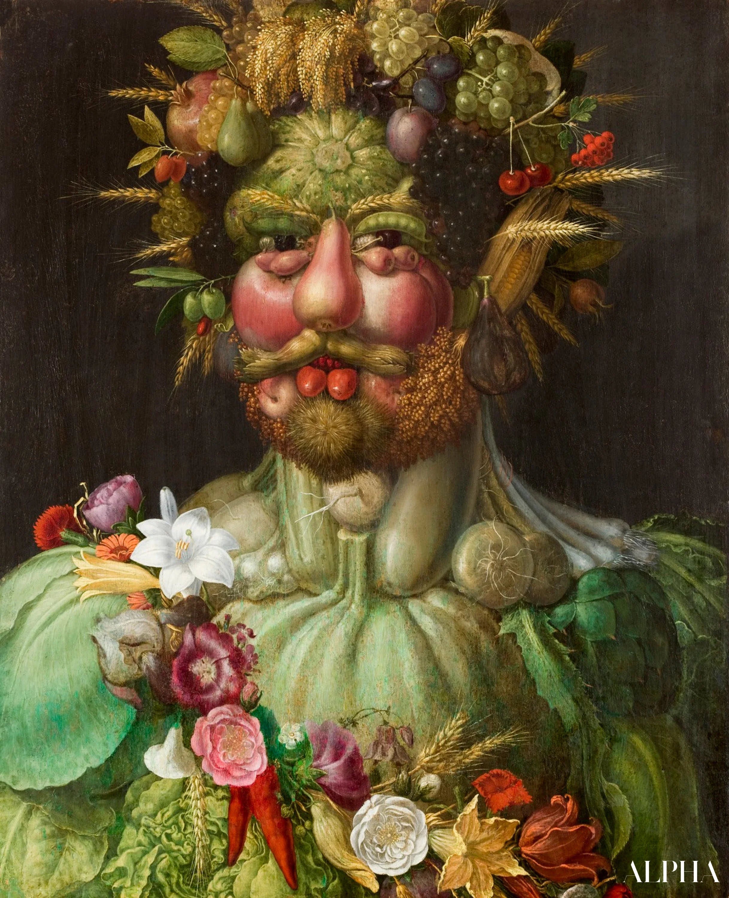 50 ภาพวาดชื่อดังของ Giuseppe Arcimboldo