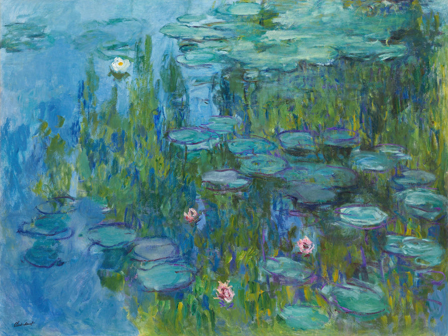ดอกบัว - Claude Monet