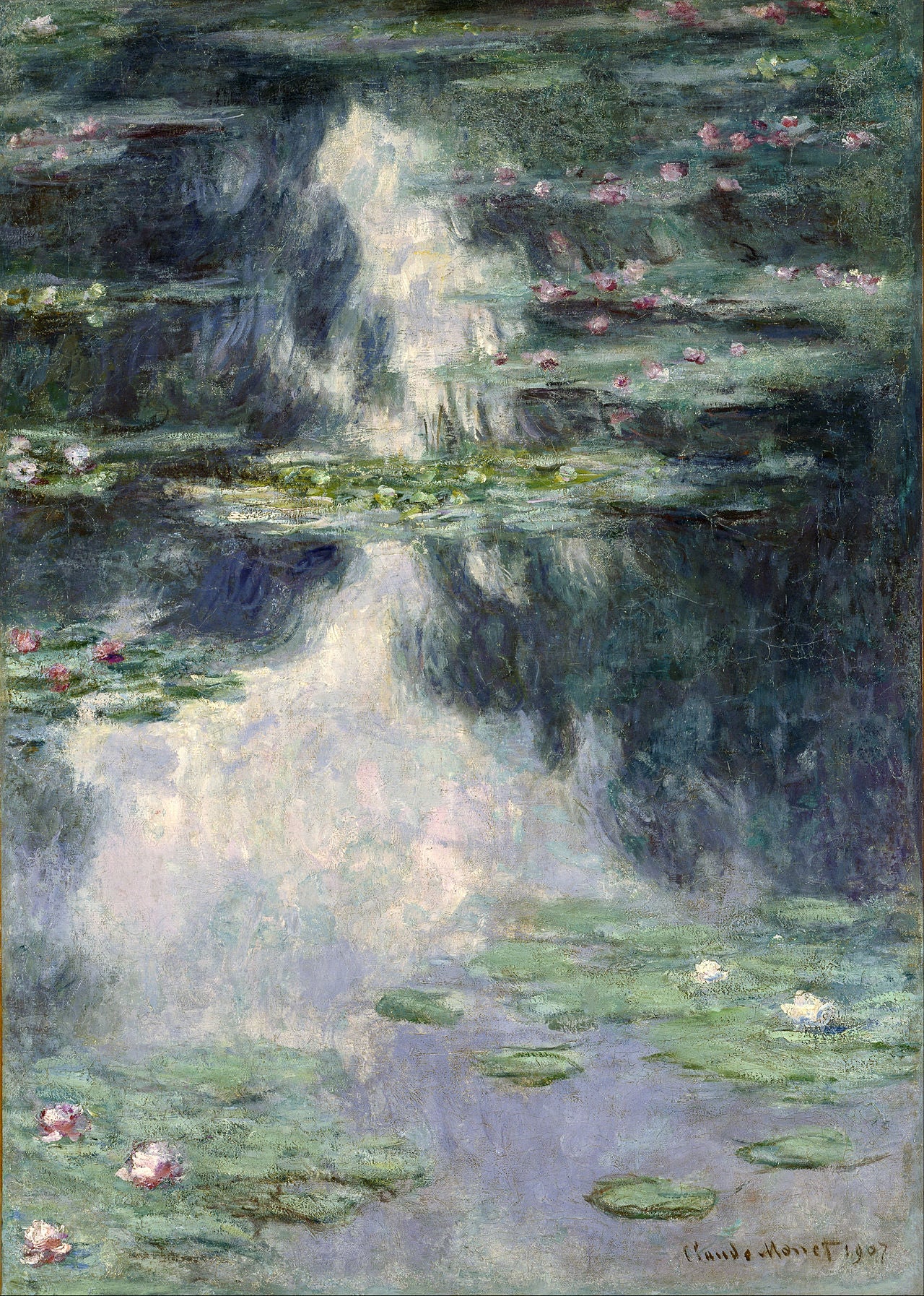 🌿 สระบัว – Claude Monet (1907)