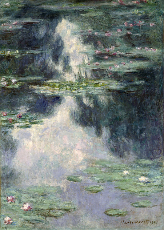 🌿 สระบัว – Claude Monet (1907)