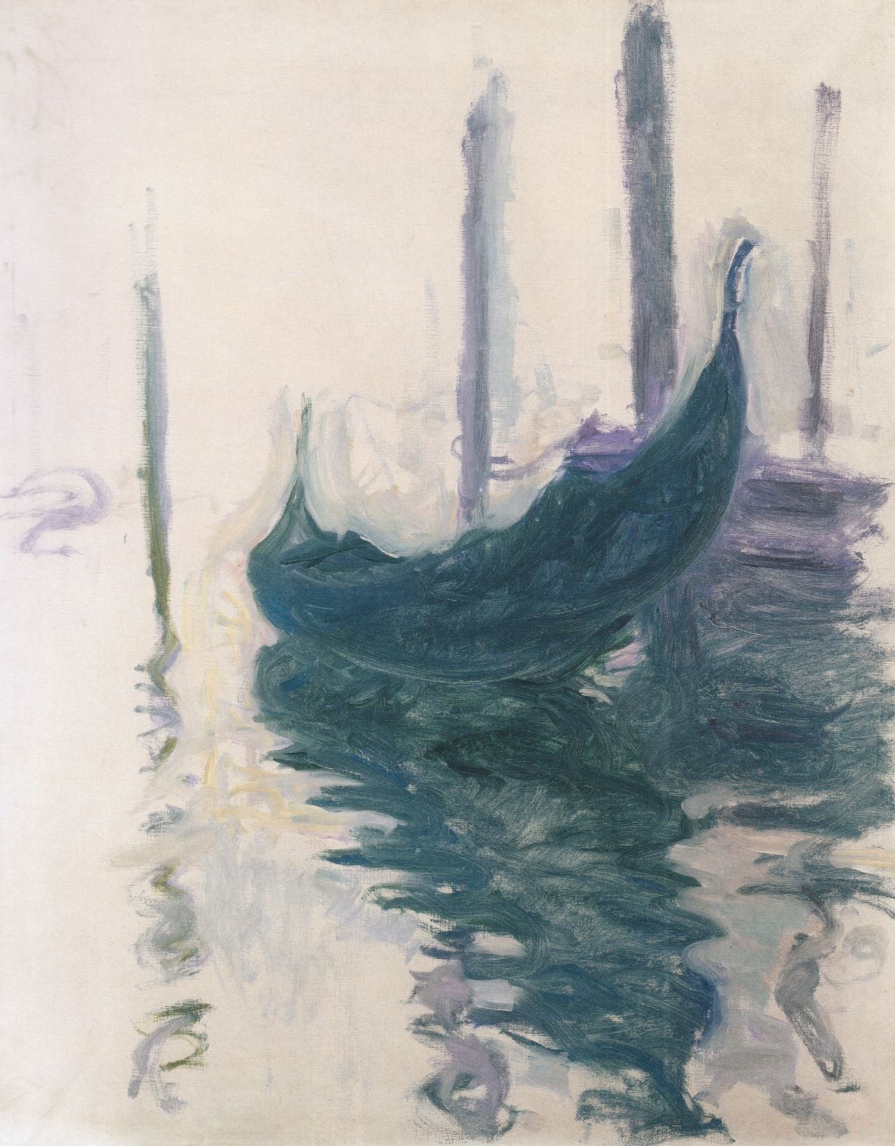 กอนโดลาที่เวนิส – Claude Monet, 1908