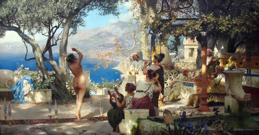 Danse parmi les épées - Henryk Siemiradzki