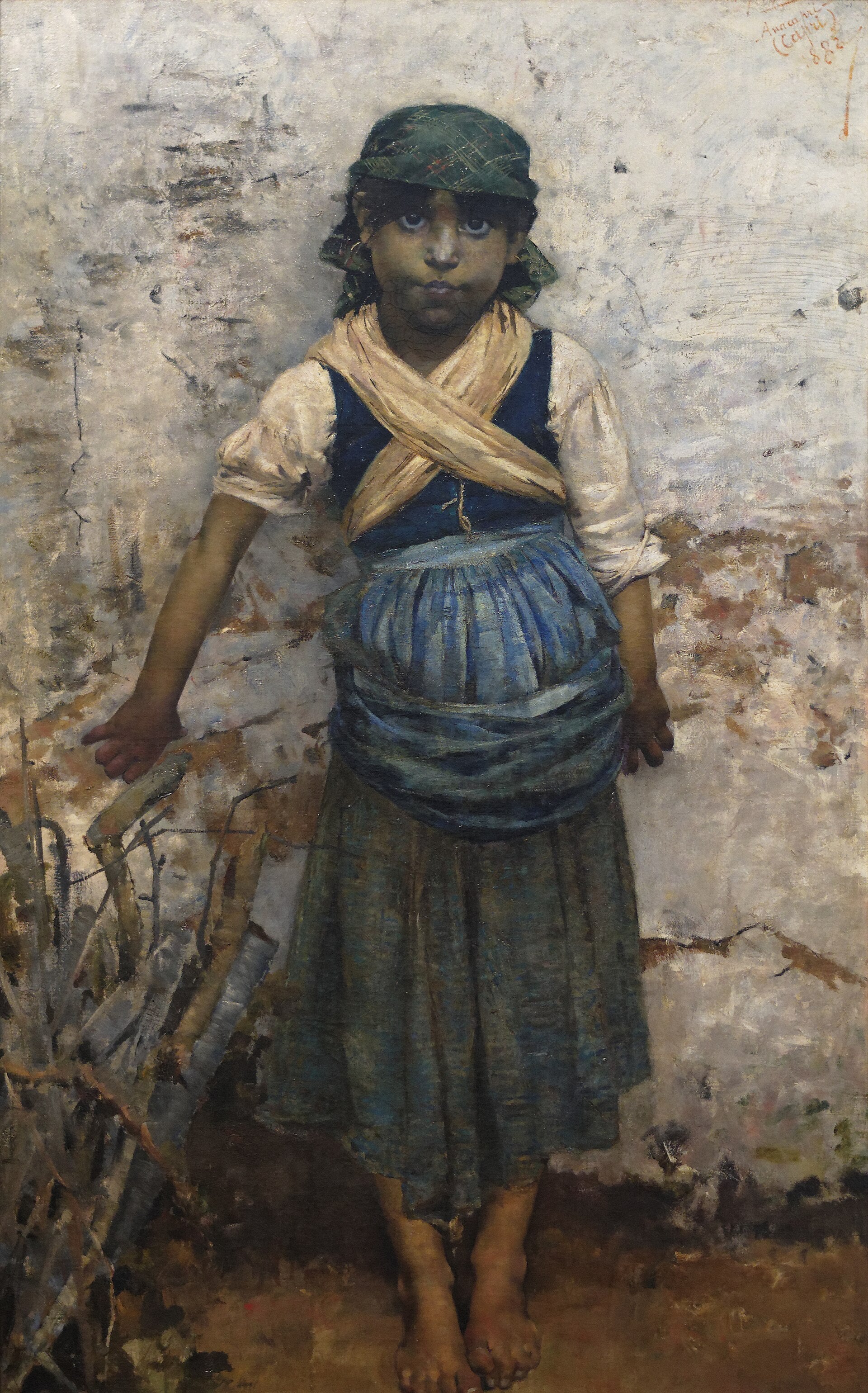 Fatiguée, Henrique Pousão, 1882