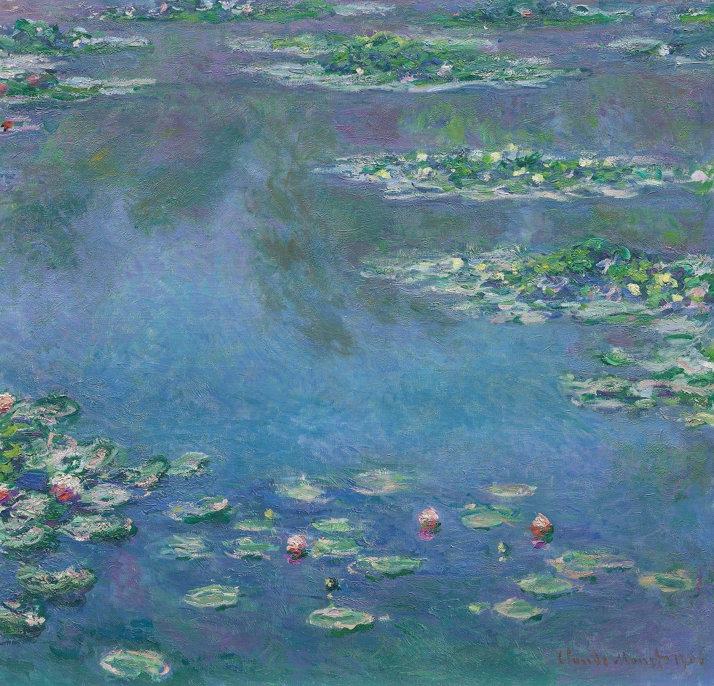 🌸 ดอกบัวสาย, 1906 – Claude Monet