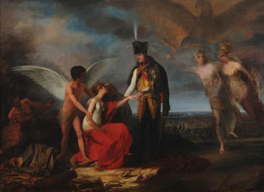 Junot protégeant la ville de Lisbonne, Domingos Sequeira, 1808