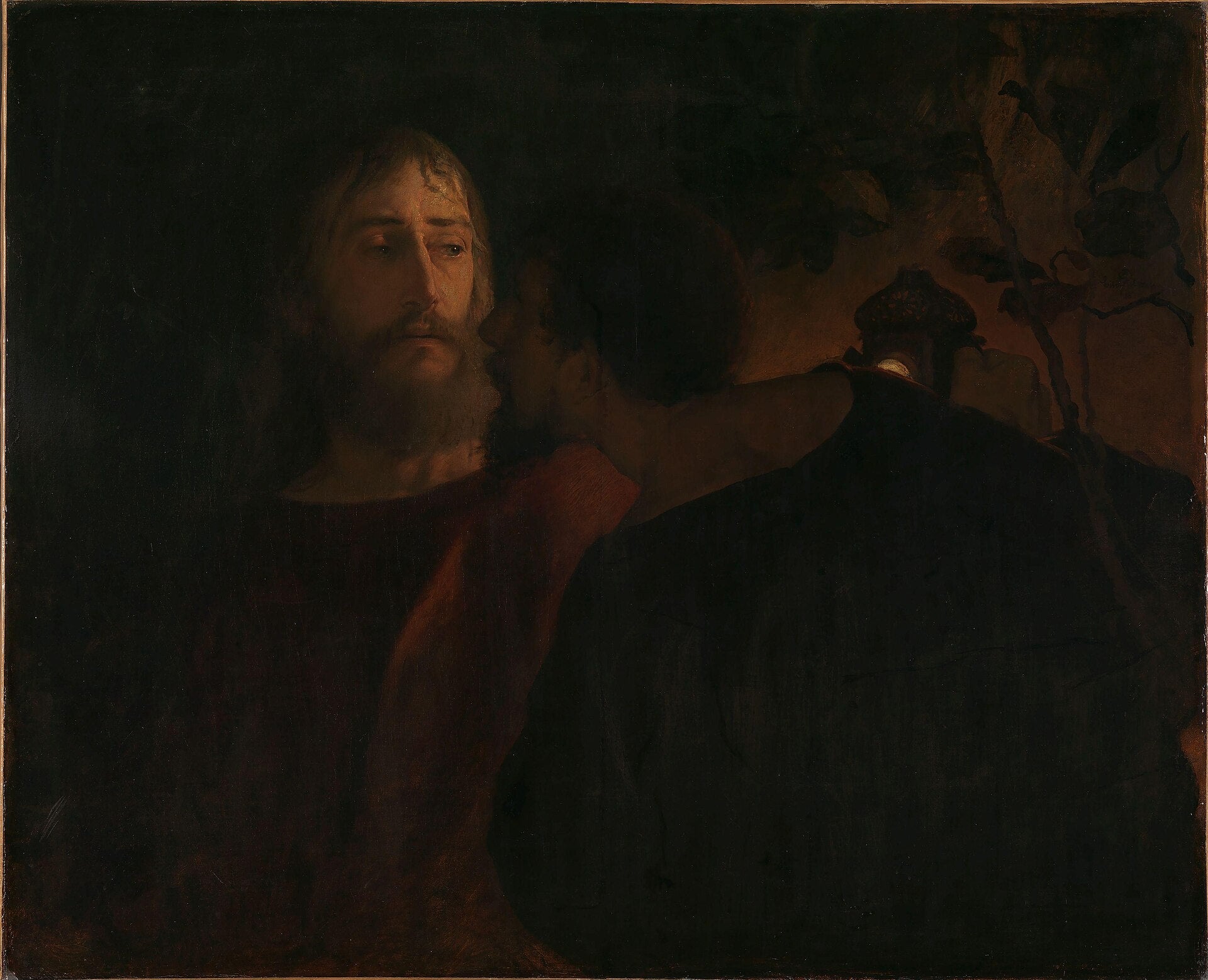 Judas Iscariote, Eilif Peterssen, 1878, peinture à l’huile
