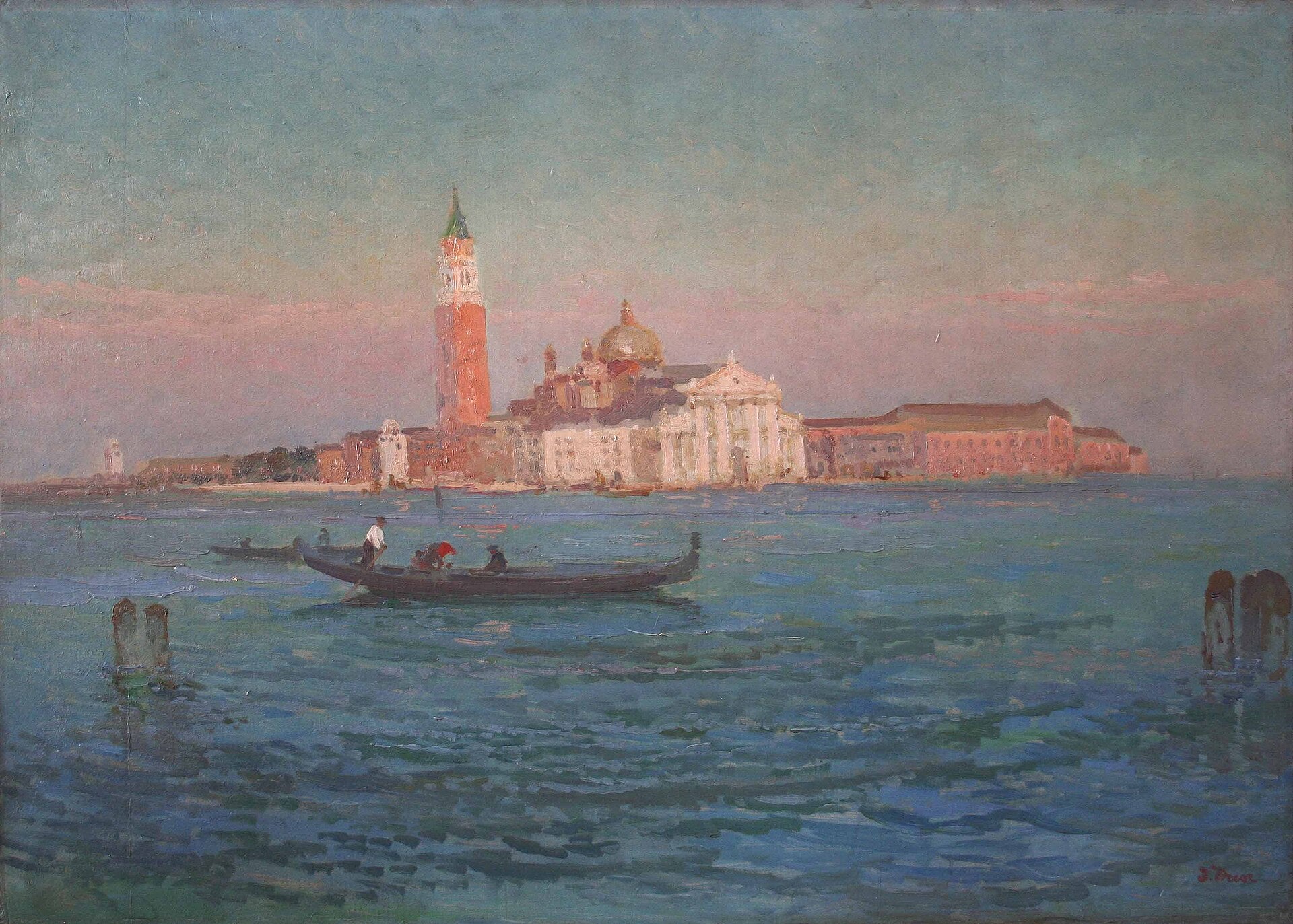 Venise, San Giorgio Maggiore, Ivan Trouch, 1908
