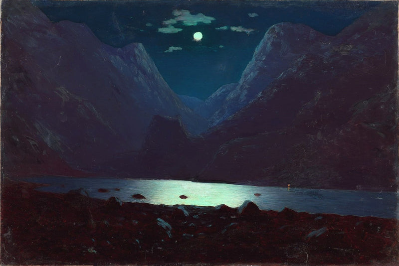 Passe de Darial au clair de lune - Arkhip Kouïndji