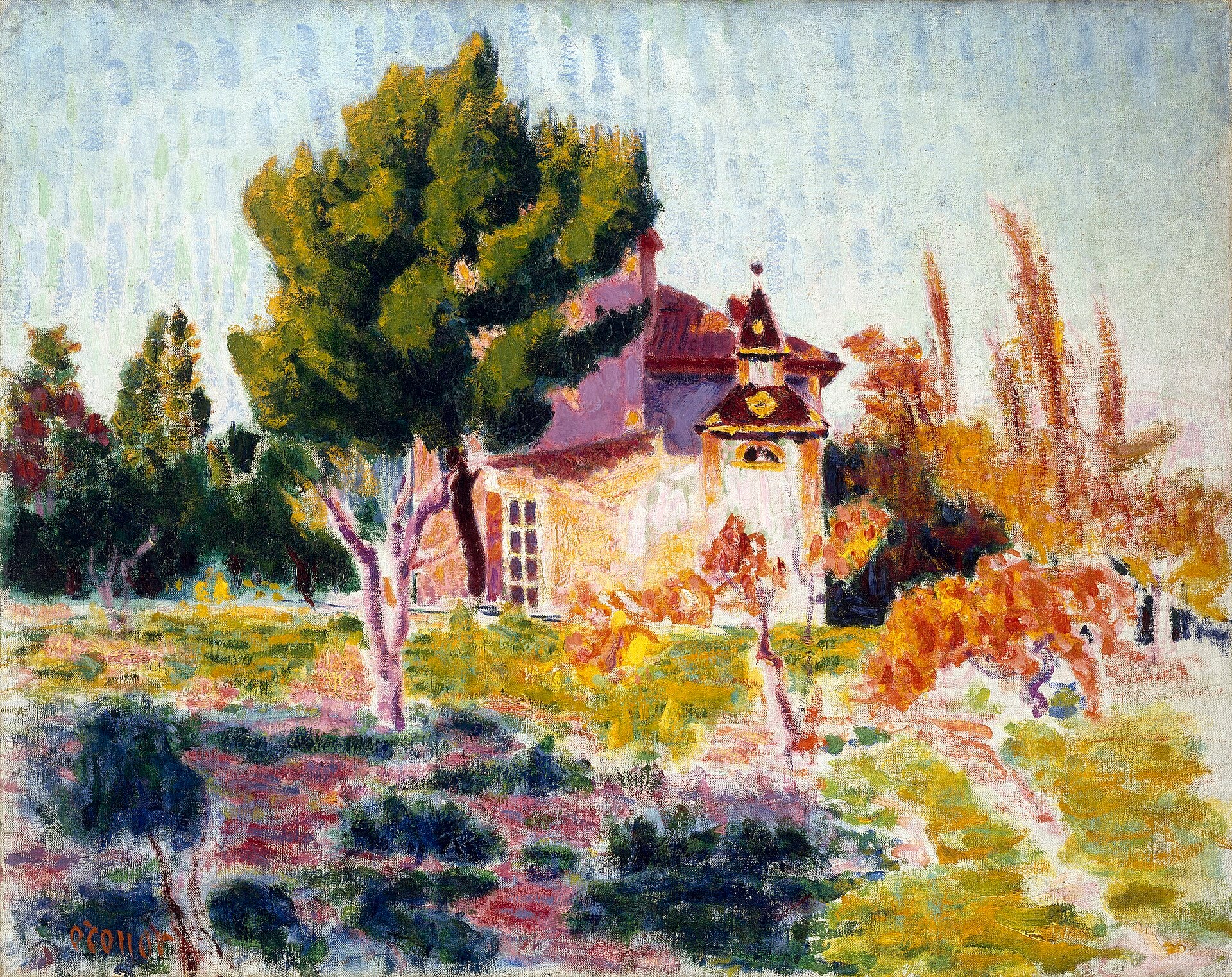 La Rose du ciel, Cassis, Roderic O'Conor, 1913