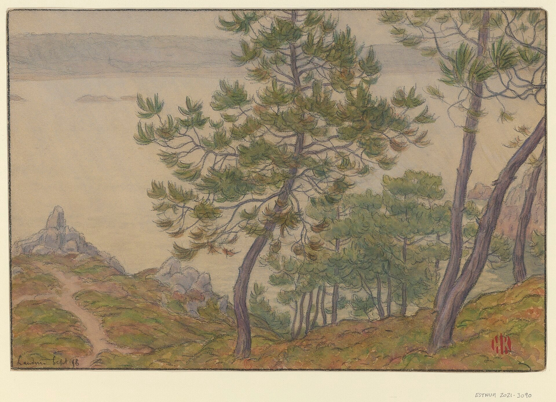 La Pluie - Henri Rivière