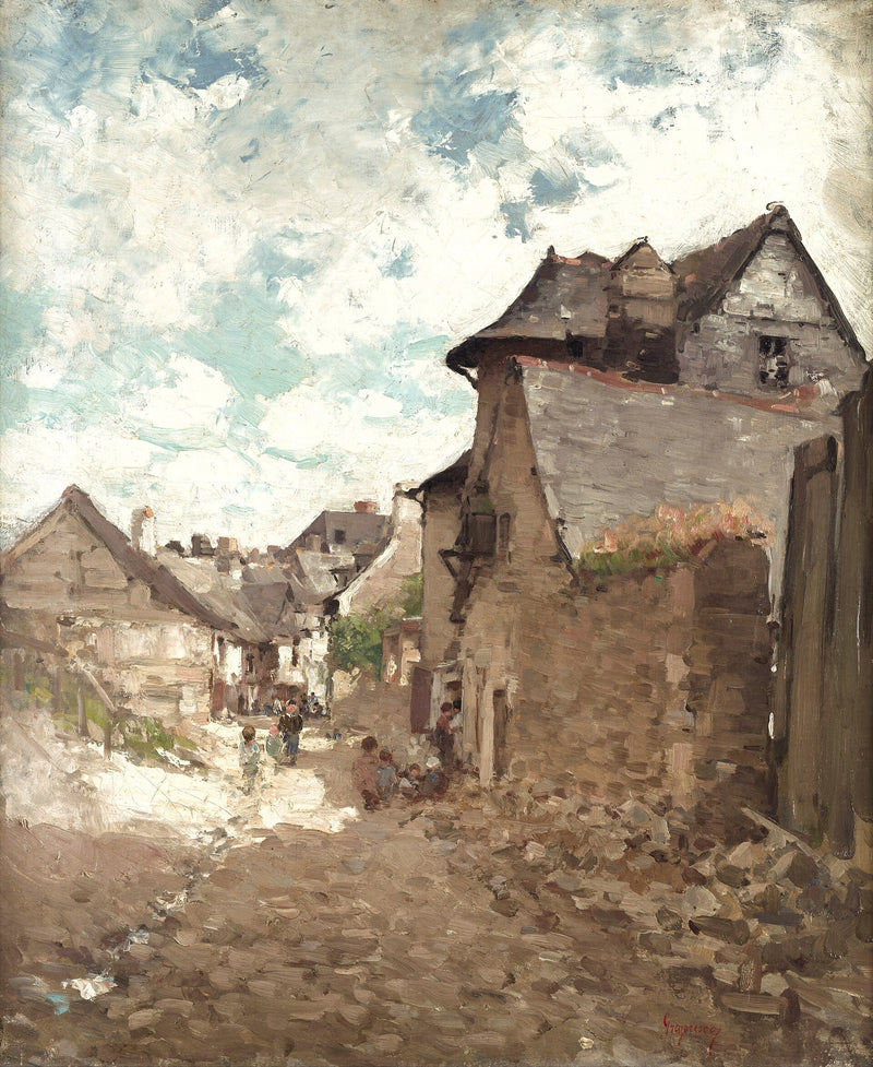 Rue de Vitré - Nicolae Grigorescu